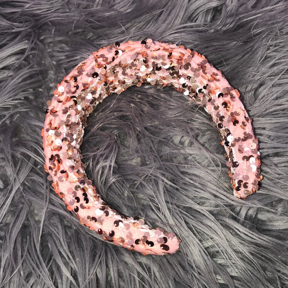 Pink headband